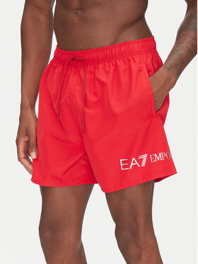 EA7 Emporio Armani EA7 Emporio Armani Plavecké šortky 7M000519 AF13049 M5023 Červená Regular Fit