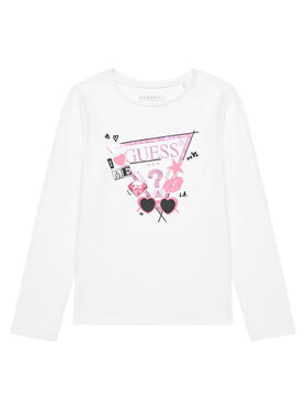 Guess Guess Bluzka J5YI01 K6YW4 Biały Regular Fit