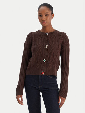 Liu Jo Liu Jo Strickjacke MF5423 MS040 Braun Regular Fit