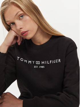 Tommy Hilfiger Jopa Logo WW0WW39791 Črna Regular Fit