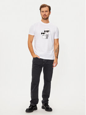 KARL LAGERFELD T-shirt 755061 544241 Bijela Regular Fit