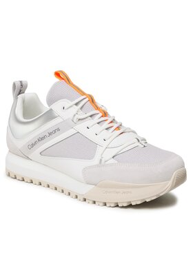 Calvin Klein Jeans Calvin Klein Jeans Sneakersy Toothy Runner Low Laceup Mix YM0YM00710 Szary