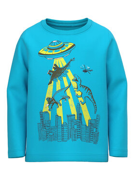 NAME IT NAME IT Μπλουζάκι 13218856 Μπλε Regular Fit
