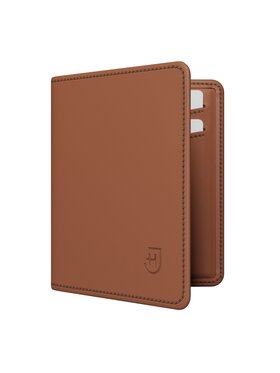 James Hawk James Hawk Mały Portfel Męski Męski skórzany portfel slim z RFID Brązowy