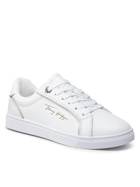 Tommy Hilfiger Tommy Hilfiger Sneakers Signature Piping Sneaker FW0FW06869 Blanc