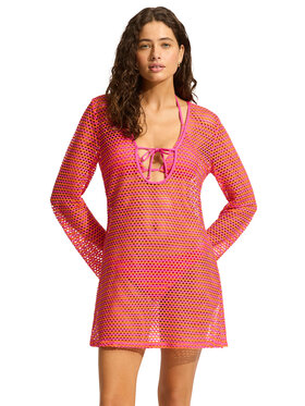 Seafolly Seafolly Tunika 55190-CU Pomarańczowy