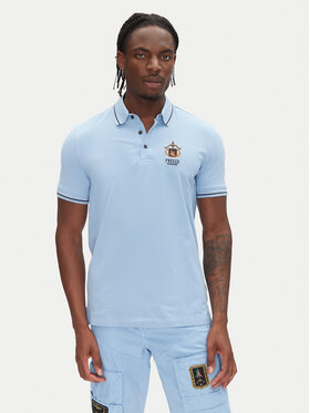 Aeronautica Militare Aeronautica Militare Polokošeľa 251PO1850P191 Modrá Slim Fit