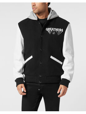 PHILIPP PLEIN PHILIPP PLEIN Bomber 26069 Nero Regular Fit