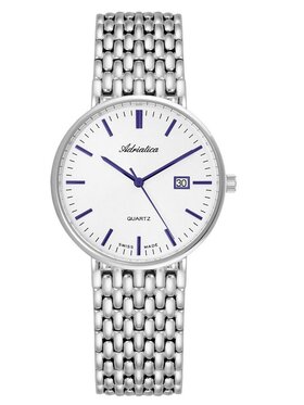 Adriatica Adriatica Zegarek A1270.51B3Q Srebrny