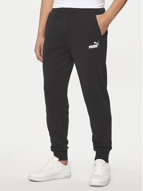 Puma Puma Donji dio trenerke Ess Logo 586716 Crna Regular Fit