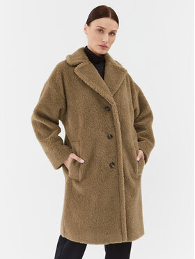 Weekend Max Mara Weekend Max Mara Fellmantel Veber 2350161533650 Braun Regular Fit