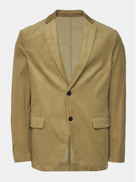 Sisley Sisley Švarkas 2SFRSW01B Smėlio Slim Fit