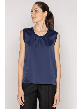 Deni Cler Milano Deni Cler Milano Top T-DC-0007-D2-20-59-1 Granatowy Regular Fit