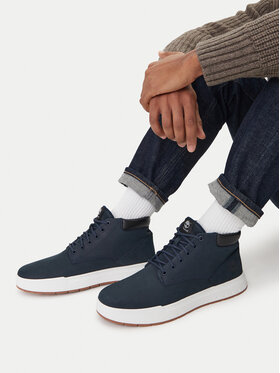 Timberland Timberland Puszābaki Maple Grove Lthr Chk TB0A28940191 Tumši zils