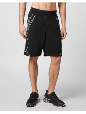 Plein Sport Plein Sport Pantaloncini 1291 Nero Jogger Fit