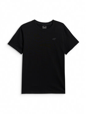 4F 4F T-Shirt NOS Czarny Regular Fit
