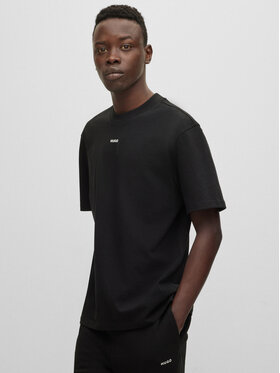 HUGO Hugo T-Shirt Dapolino 50488330 Schwarz Relaxed Fit