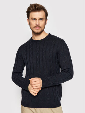 Brave Soul Brave Soul Sweater MK-181MAOC Sötétkék Regular Fit