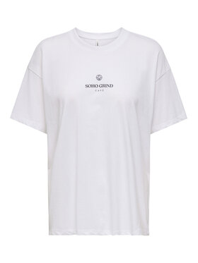 ONLY ONLY T-särk Vivvi 15346761 Valge Regular Fit