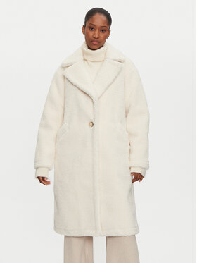 MICHAEL Michael Kors MICHAEL Michael Kors Kożuch 77B1384M52 Écru Oversize