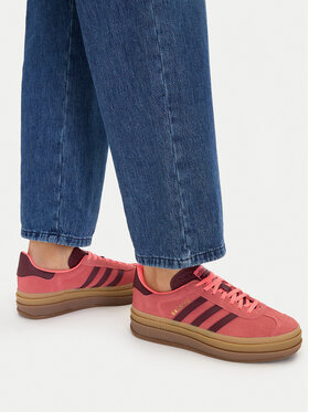adidas adidas Sneakersy Gazelle Bold KI7213 Pomarańczowy