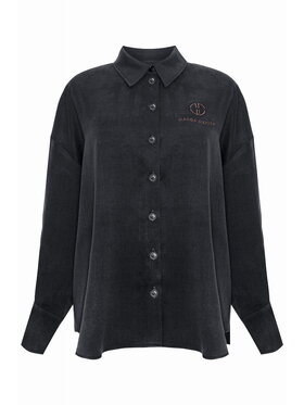 Magda Matyja Magda Matyja Koszula Lanzarotte Shirt Granatowy Oversize