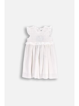 Coccodrillo Coccodrillo Každodenné šaty WC5128204EBG-003 Krémová Regular Fit