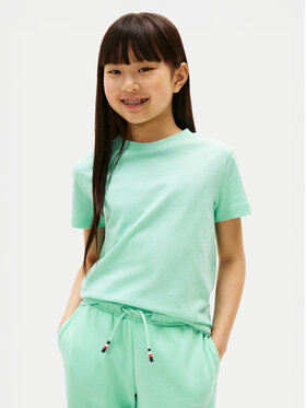 Tommy Hilfiger Tommy Hilfiger T-shirt KS0KS00594 Verde Regular Fit
