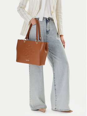 Nine West Nine West Дамска чанта CEO-GIANNA-H242051 Кафяв