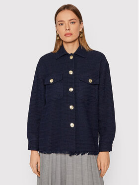 Marella Marella Hemd Aceto 30410721 Dunkelblau Regular Fit