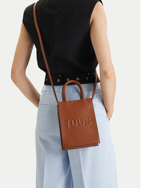 TOUS TOUS Kabelka MINI BOLSO POP TOUS BRENDA 2002105944 Hnědá