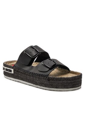 LOVE MOSCHINO Espadrile JA28233G0IIAX000 Crna