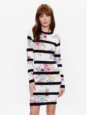 Blugirl Blumarine Blugirl Blumarine Плетена рокля RA3053-MA65E Цветен Slim Fit