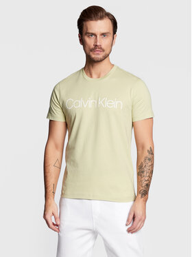 Calvin Klein Calvin Klein T-Shirt Front Logo K10K103078 Grün Regular Fit