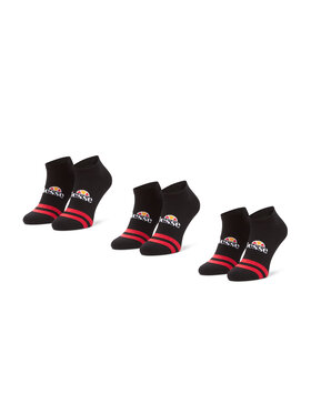 Ellesse Ellesse Zestaw 3 par niskich skarpet męskich Melna SAAC0876 Czarny