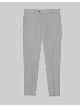 Borgio Borgio Spodnie garniturowe sinaglio Szary Classic Fit