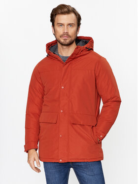 Jack&Jones Jack&Jones Зимно яке 12236015 Оранжев Regular Fit