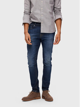 Selected Homme Selected Homme Blugi Leon 16088264 Bleumarin Slim Fit