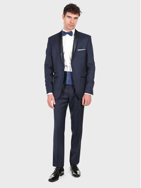 Evenemen Evenemen Garnitur Smoking G Granatowy Slim Fit