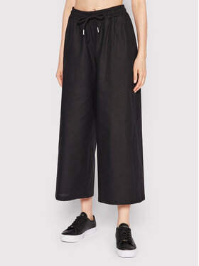 Makia Makia Hlače Lina W70013 Crna Regular Fit
