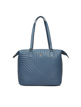 Tommy Hilfiger Tommy Hilfiger Rankinė Poppy Reform Tote Qu AW0AW17013 Mėlyna