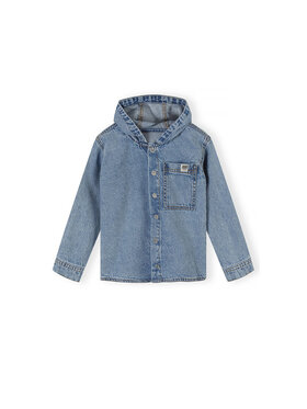 minoti minoti Koszula jeansowa 33SHIRT200 Niebieski jasny Regular Fit