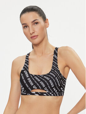 Hugo Hugo Góra od bikini Swirly 50502825 Czarny