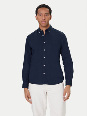 Marc O'Polo Marc O'Polo Koszula B21 7268 42342 Granatowy Regular Fit