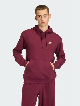 adidas adidas Bluza ESSENTIAL LOOSE FLEECE Czerwony Loose Fit