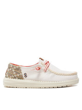 Hey Dude Hey Dude Polobotky Wendy Funk Jacquard 40736-205 Écru