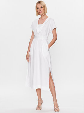 Peserico Peserico Hétköznapi ruha S02893A Fehér Regular Fit