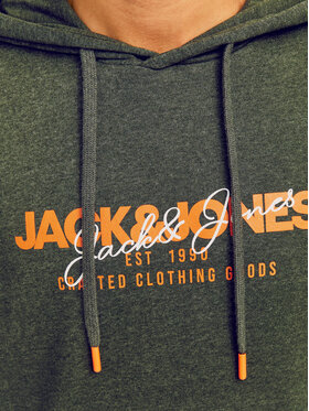 Jack&Jones Majica Dugih Rukava Alvis 12256848 Zelena Standard Fit