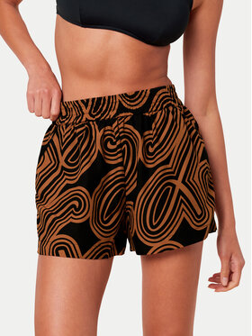 Triumph Triumph Szorty materiałowe Beach MyWear 10218535 Brązowy Regular Fit