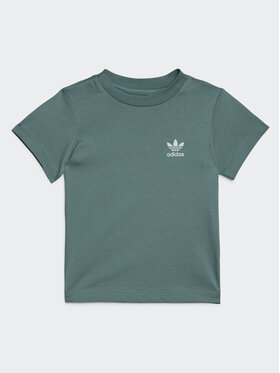 adidas adidas Футболка adicolor IC9105 Зелений Regular Fit